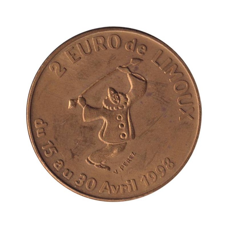LIMOUX - 2 euro des villes - 1998 - Etat : TTB