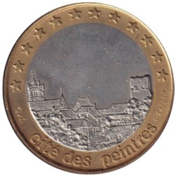 MORESTEL - 2 euro des villes - 1997 - Etat : SUP