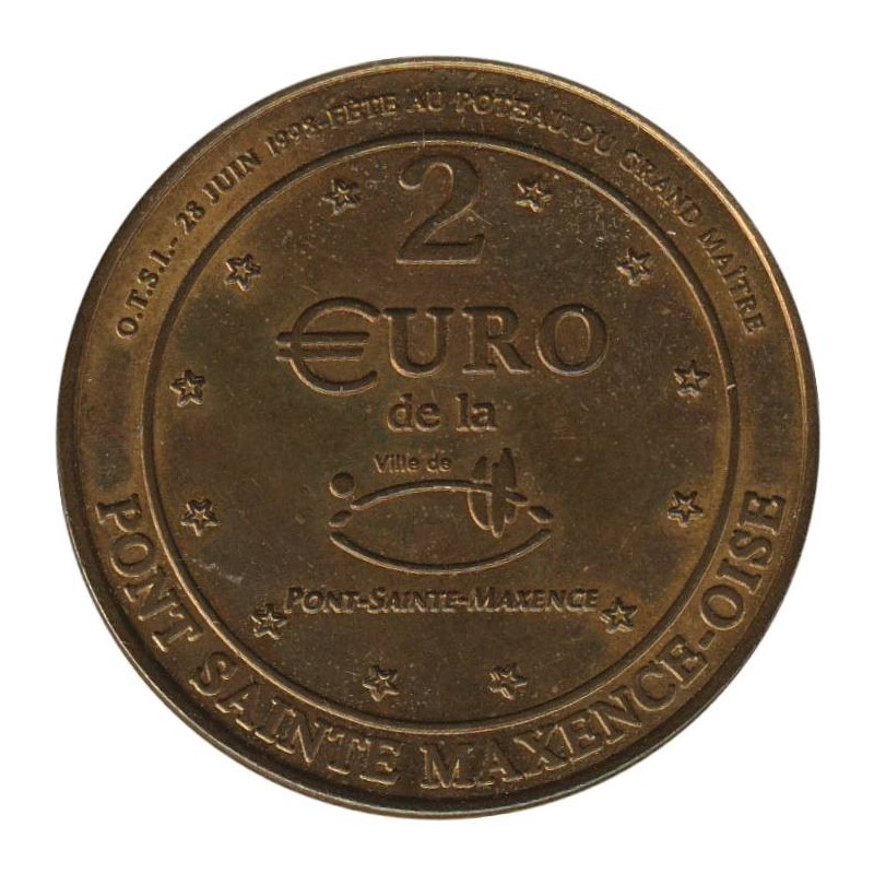 PONT SAINTE MAXENCE - 2 euro des villes - 1998 - Etat : SUP PONT SAINTE MAXENCE - 2 euro des villes - 1998 - Etat : SUP