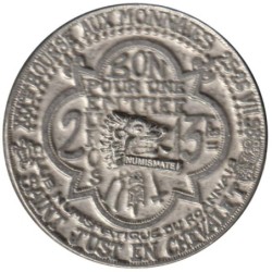 SAINT JUST EN CHEVALET - 2 euro des villes - 1998 - Etat : SUP