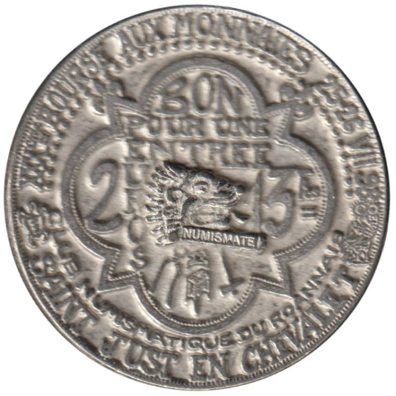 SAINT JUST EN CHEVALET - 2 euro des villes - 1998 - Etat : SUP