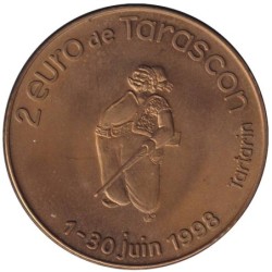 TARASCON - 2 euro des villes - 1998 - Etat : SUP