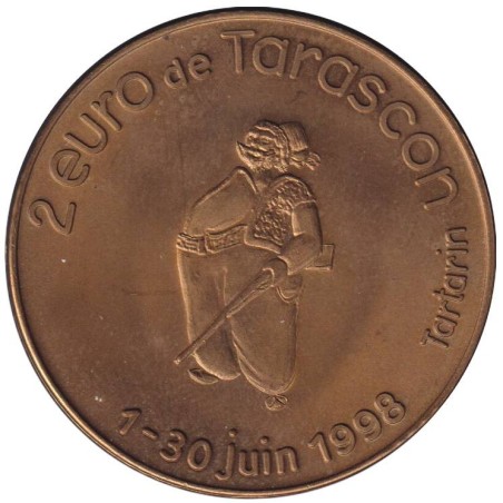 TARASCON - 2 euro des villes - 1998 - Etat : SUP TARASCON - 2 euro des villes - 1998 - Etat : SUP