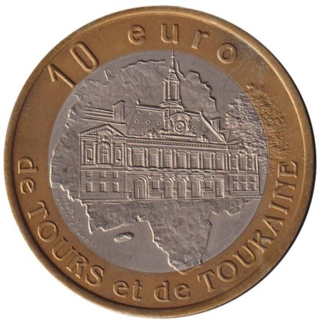 AMBOISE - 10 euro des villes - 1997 - Etat : SUP AMBOISE - 10 euro des villes - 1997 - Etat : SUP