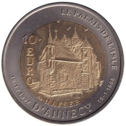 ANNECY - 10 euro des villes - 1997 - Etat : SUP