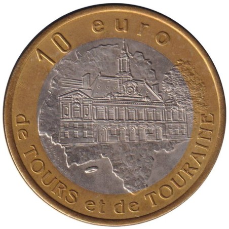 BLERE - 10 euro des villes - 1997 - Etat : SUP