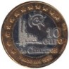 CHARTRES - 10 euro des villes - 1998 - Etat : SPL