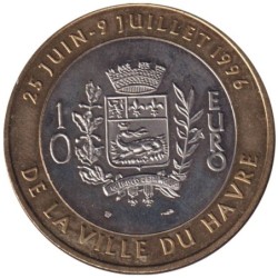 LE HAVRE - 10 euro des villes - 1996 - Etat : SUP