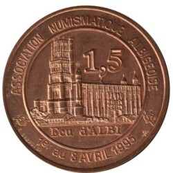 ALBI - 1,5 ecu des villes - 1995 - Etat : SPL