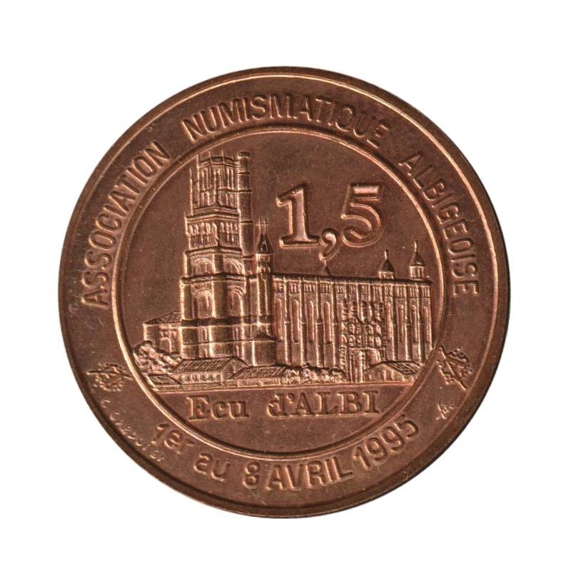 ALBI - 1,5 ecu des villes - 1995 - Etat : SPL ALBI - 1,5 ecu des villes - 1995 - Etat : SPL