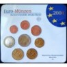 Allemagne - Plaquette BU - 2004 D - 1 cent à 2 euros