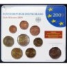 Allemagne - Plaquette BU - 2009 J - 1 cent à 2 euros + 2 euros commémo.