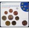 Allemagne - Plaquette BU - 2010 F - 1 cent à 2 euros + 2 euros commémo.