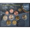 Allemagne - Plaquette BU - 2015 J - 1 cent à 2 euros + 2 euros commémo.