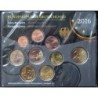 Allemagne - Plaquette BU - 2016 F - 1 cent à 2 euros + 2 euros commémo.