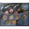 Allemagne - Plaquette BU - 2017 G - 1 cent à 2 euros + 2 euros commémo.