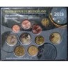 Allemagne - Plaquette BU - 2018 D - 1 cent à 2 euros + 2 euros commémo.