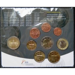Allemagne - Plaquette BU - 2018 J - 1 cent à 2 euros + 2 euros commémo.