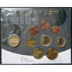 Allemagne - Plaquette BU - 2019 G - 1 cent à 2 euros + 2 euros commémo.