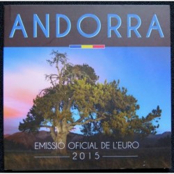 Andorre - Coffret BU - 2015 - 1 cent à 2 euros
