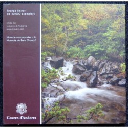 Andorre - Coffret BU - 2015 - 1 cent à 2 euros