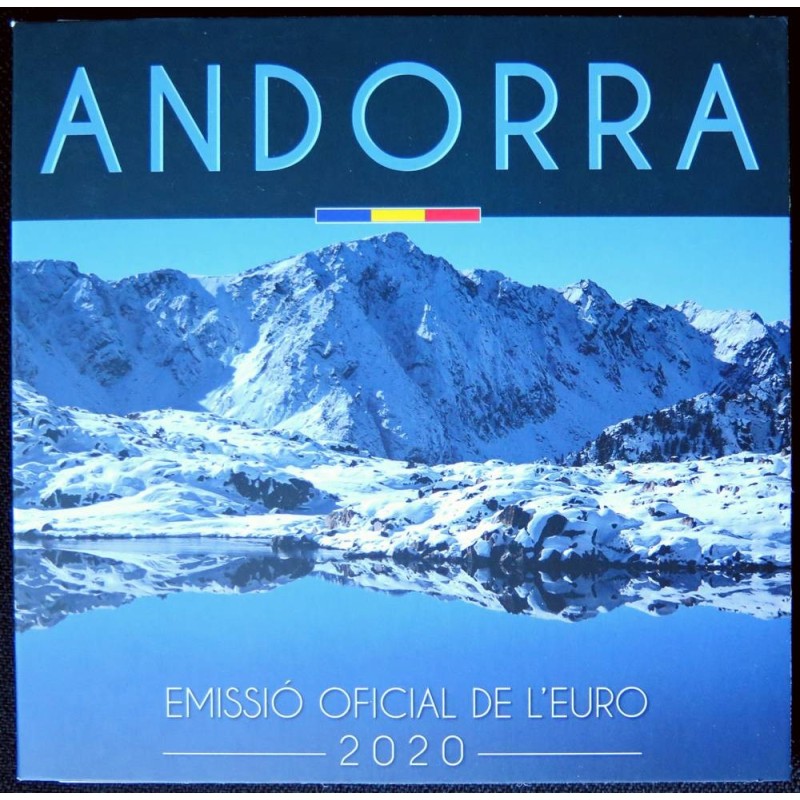 Andorre - Coffret BU - 2020 - 1 cent à 2 euros