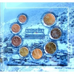 Andorre - Coffret BU - 2020 - 1 cent à 2 euros