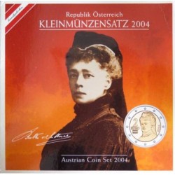 Autriche - Coffret BU - 2004 - 1 cent à 2 euros