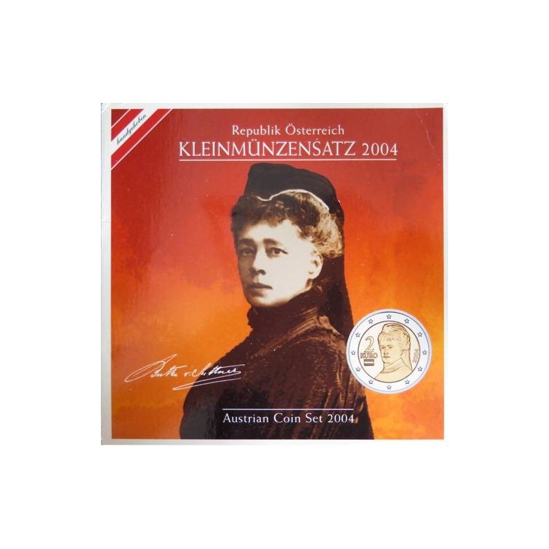 Autriche - Coffret BU - 2004 - 1 cent à 2 euros