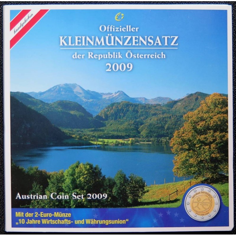 Autriche - Coffret BU - 2009 - 1 cent à 2 euros