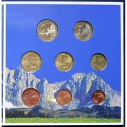 Autriche - Coffret BU - 2009 - 1 cent à 2 euros