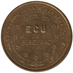 BERGERAC - 1 ecu des villes - 1993 - Etat : SUP
