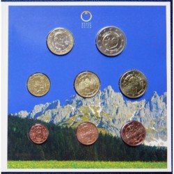 Autriche - Coffret BU - 2009 - 1 cent à 2 euros