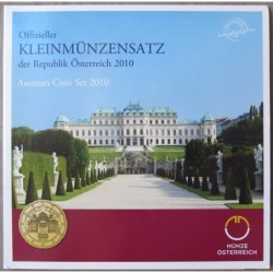 Autriche - Coffret BU - 2010 - 1 cent à 2 euros