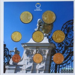 Autriche - Coffret BU - 2010 - 1 cent à 2 euros