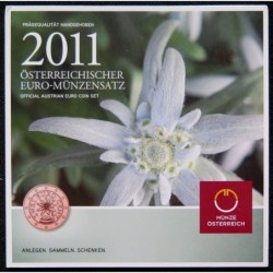 Autriche - Coffret BU - 2011 - 1 cent à 2 euros