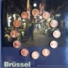 Belgique - Coffret Poste Belge - 2002 - 1 et 2 cents des 12 pays