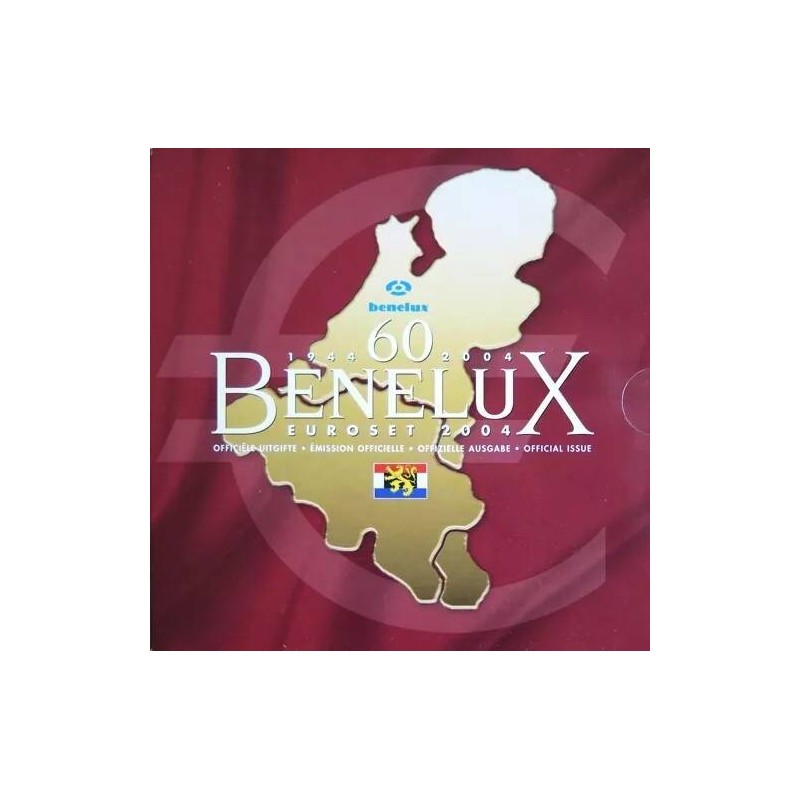 Benelux - Coffret 2004 - 1 cent à 2 euros Belgique / Pays-Bas / Luxembourg