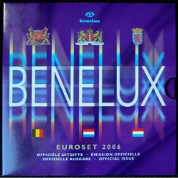 Benelux - Coffret 2006 - 1 cent à 2 euros Belgique / Pays-Bas / Luxembourg