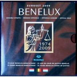 Benelux - Coffret 2009 - 1 cent à 2 euros Belgique / Pays-Bas / Luxembourg