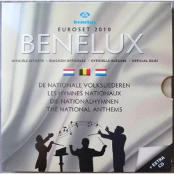 Benelux - Coffret 2010 - 1 cent à 2 euros Belgique / Pays-Bas / Luxembourg
