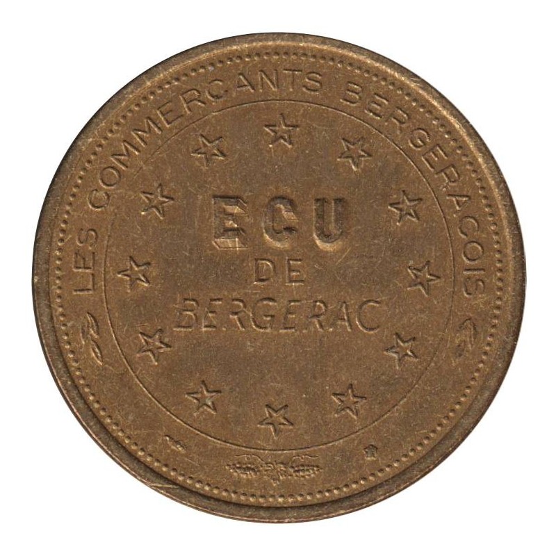 BERGERAC - 1 ecu des villes - 1993 - Etat : TTB BERGERAC - 1 ecu des villes - 1993 - Etat : TTB