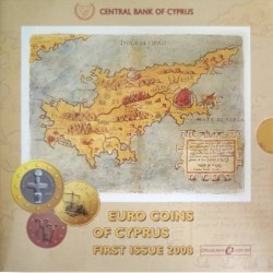 Chypre - Coffret BU - 2008 - 1 cent à 2 euros