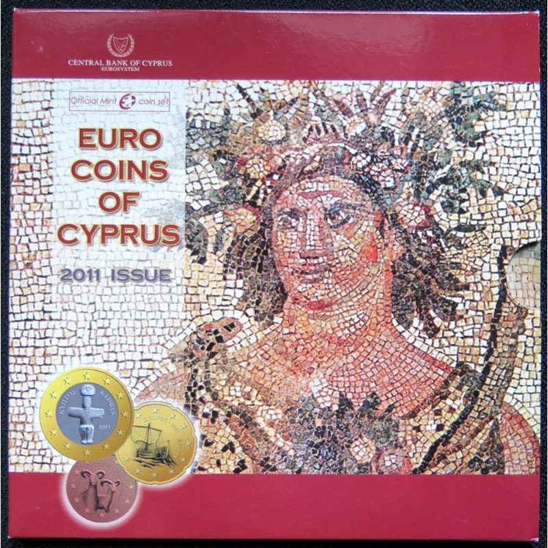 Chypre - Coffret BU - 2011 - 1 cent à 2 euros