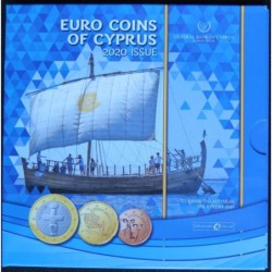 Chypre - Coffret BU - 2020 - 1 cent à 2 euros