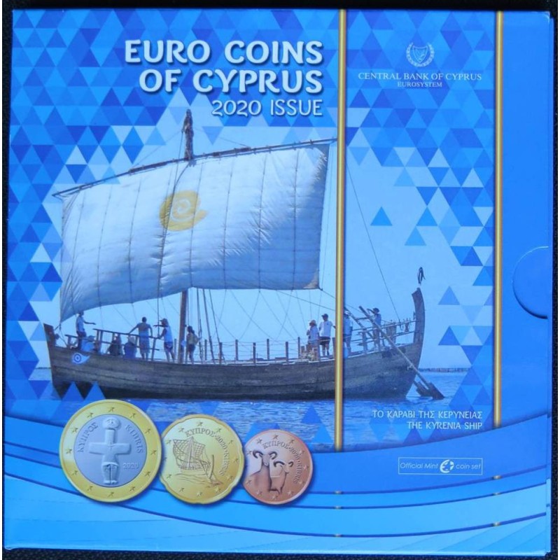 Chypre - Coffret BU - 2020 - 1 cent à 2 euros