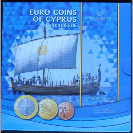 CHYPRE - Coffret BU - 2020 - 1 cent à 2 euros CHYPRE - Coffret BU - 2020 - 1 cent à 2 euros