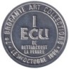 BETTANCOURT LA FERREE - 1 ecu des villes - 1995 - Etat : SPL