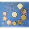 Espagne - Plaquette BU - 2009 - 1 cent à 2 euros + 2 euros commémo.