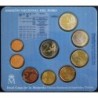 Espagne - Plaquette BU - 2010 - 1 cent à 2 euros + 2 euros commémo.